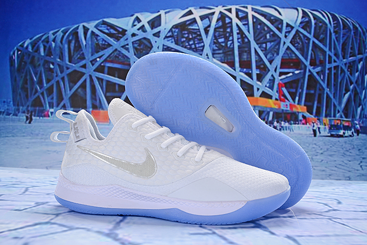 Nike LeBron Witness 3 All White Shoes
